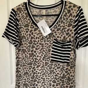 NOT Animal print Tee